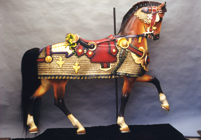 Muller armored horse