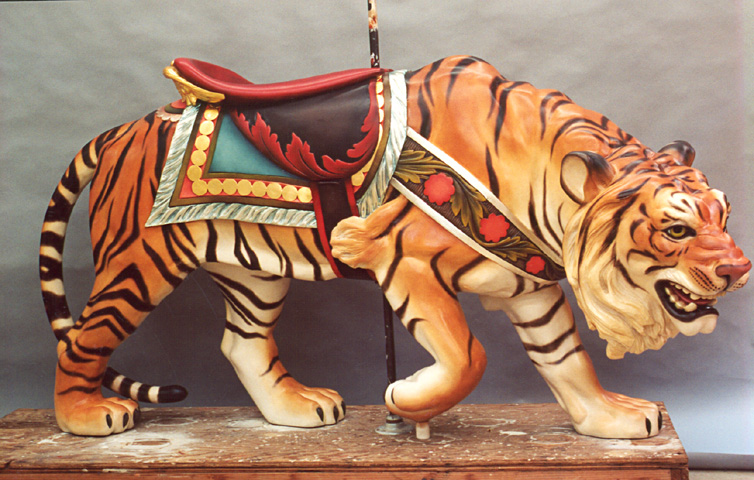 Sneaky tiger full body